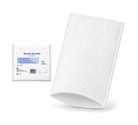 200 Guantes de Baño Desechables Ultra Suaves - No Tejidos Acolchados - Cuidado Médico e Higiene - Blanco - Le Pro del Médico