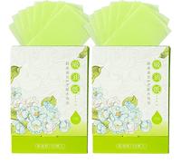 200 hojas de papel blotting cara, papel de control de aceite con bolsa, papel para borrar la cara, papel de borrar, hojas de absorción de aceite para el cuidado de la piel grasa, verde