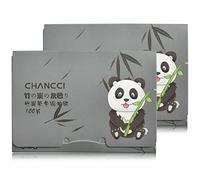 200 Hojas Papel Secante Facial, Papel de Control de Aceite para Pieles Grasas, Papel Secante de Aceite Facial, Papel Secante Perfume, Portátil Papel de Control de Aceite, 60 * 90mm (Carbón de bambú)