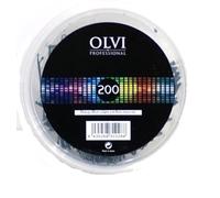 200 Horquillas clips cortas rubias (NEGRAS)