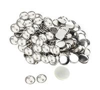 200 Juegos de Suministros para Hacer Botones de 32 mm, Piezas de Insignia de Botón con Fácil Manejo