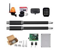 200 kg automático de doble brazo eléctrico para puerta oscilante, accionador de motor para control de acceso para entrada (KIT I)