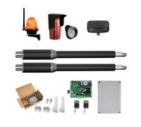 200 kg automático de doble brazo eléctrico para puerta oscilante, accionador de motor para control de acceso para entrada (KIT Q)