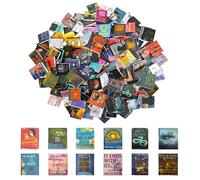 200 Libros de Casa de Muñecas, Mini Libros, Libros en Miniatura, Accesorios para casa de muñecas, para Sala de Estudio, Dormitorio, Biblioteca