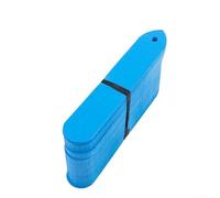 200 marcadores flexibles de PVC para plantas para planificación de parcelas de jardín y mantenimiento de registros de plantas, acabado mate que proporciona una tinta permanente óptima (azul)