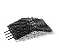 200 microcepillos, microswabs de precisión para extensiones de pestañas, aplicadores de rímel de pestañas, cepillo micro aplicador para maquillaje y cuidado personal para ojos, dental, pestañas, cejas