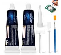 200 ml de revestimiento de conformidad blanco para electrónica, el relleno para circuito ofrece sellado, aislamiento, agua y funciones a prueba de polvo, para garantizar el funcionamiento estable del