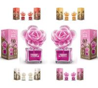 200 ml Raumduft Duffte Ambischer Duftspender Aroma Raumerfrischer Blume Rose 2 x 100ml Bloom-at-Home plus Bleistift light-tribe (Freesia Blooms)