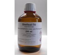 200 ml Shellsol-T®, sustituto de trementina, disolvente inodoro y limpiador de brochas