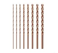 200 mm extendido para broca HSS de cobalto M35 para perforación de acero inoxidable Ni y acero resistente a los ácidos con geometría de punto dividido de 135 grados (4,5 mm)