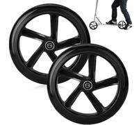 200 mm Scooter Ruedas 2 unidades, Ruedas de repuesto para Scooter con rodamientos ABEC-9, ruedas de scooter de ciudad y acrobacias, ruedas antideslizantes, neumáticos de repuesto para scooterRoller