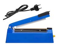200 mm Sellador Térmico, 30.1 * 7.2 * 7.2cm Termoselladora, Selladora de Plástico para Bolsas de Plástico, Bolsas de Papel de Aluminio, Bolsas de Papel Kraft, Azul