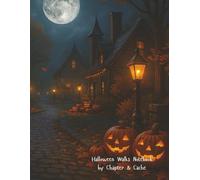 200 Pages Halloween Walks Notebook | Wide Ruled Lined Journal with Pumpkin & Autumn Night Watermark | 8.5" x 11", Matte Finish by Cha: ... Perfect for Journaling, School and Notetaking