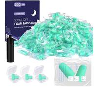 200 Pares Tapones Oidos Cancelacion De Ruido, Tapones Para Dormir SúPer Suave Dormir Tapones Ronquidos, Tapones De ProteccióN Auditiva Reutilizables