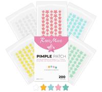 200 PCS Parches Acne, Parches para Acné Invisibles, Parches Granos Hidrocoloides, Parches para el acné con ácido salicílico y agua de aceite de té, Alivio rápido del acné, Día y noche en uno