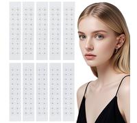 200 PCS Semillas De Mazorca Semillas Auriculoterapia Acupuntura Oreja Parches Adhesivos Desechables Para Masaje Auricular Aliviar El Estrés Dimensiones Estándar De Un Solo Uso Multiusos（Oro+Plata）