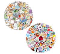 200 Pegatinas Coloridas De Animales, Pegatinas De Cabezas De Animales, Lindas Pegatinas Para Niños, Interesantes Pegatinas De Animales, Pegatinas Decorativas De Bricolaje