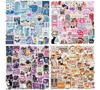 200 pegatinas con temática estética romántica, pegatinas de vinilo para equipaje, scrapbook, monopatín, guitarra, botella de agua, regalo para adolescentes, niños y niñas