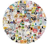 200 pegatinas divertidas para memes, clásicas, Sarcastic, pegatinas de graffiti de vinilo impermeables para portátiles, monopatines, bicicletas, adolescentes y adultos