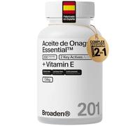 200 Perlas Aceite de Onagra 1000mg por Dosis Prensado Frío para 100 días | + Vitamina E que Favorece el bienestar femenino, ayuda al equilibrio hormonal y protege las células del estrés oxidativo.
