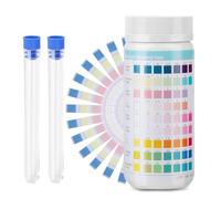 200 piezas 9 en 1 tiras de prueba de agua potable probadores de agua del grifo análisis de dureza total de plomo
