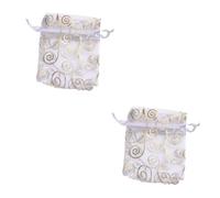 200 Piezas Bolsas De Joyería Bolsas Bolsa De De Aniversario Dulces De Navidad Puras Bolsas De Bolsas De Muselina Bolsa De Dulces Con Cordón Bolsas Claras minkissy