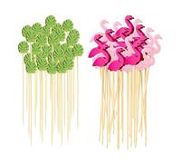 200 Piezas Brochetas De Frutas, Decoración De Cócteles, Brochetas De Comida De Madera, Decoraciones Para Fiestas, Brochetas De Madera Decorativas, Brochetas De Comida Creativas