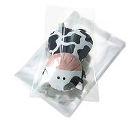 200 piezas de 9 x 12 pulgadas de grosor 1.6 mil transparentes autosellables resellables bolsas de polietileno de celofán adhesivas resistentes para violonchelo bolsas de plástico empaquetadas, panadería, galletas, dulces, velas, jabón, impresiones, fotos, regalo, bolsa de OPP