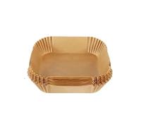 200 piezas de accesorios cocina, papel for freidora aire, utensilios desechables Para Horno(Round)