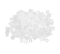 200 Piezas de Accesorios de Fijación de Funda de Compresión para Gafas sin Montura Transparentes, Herramientas, Funda de Montaje de Marcos sin Montura de Ajuste Universal con