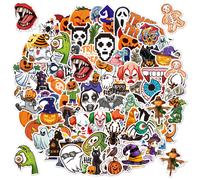 200 piezas de calcoman?as de vinilo lindas de Feliz Halloween a granel impermeables para botellas de agua, ?lbumes de recortes, autom?viles, ventanas