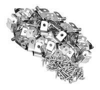 200 piezas de clips for cercas alambre, abrazaderas metálicas for ganado, sujetadores aluminio, montaje, resistentes for jaulas