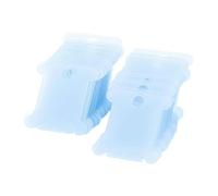 200 piezas de hilo de bordado de punto de cruz, bobinas de hilo dental, color azul, 3,8 x 3,5 cm