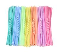 200 piezas de limpiadores de tuberías de colores macarrón, tallos de chenilla pastel, palos peludos, limpiadores de tuberías para manualidades, proyectos de arte y manualidades