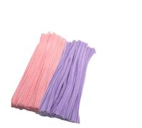 200 piezas de limpiadores tuberías artesanales a granel 2 varillas tallo chenilla colores surtidos for decoraciones arte DIY para Hacer Flores(Mixed color)