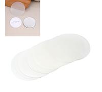 200 Piezas De Películas Transparentes Para Insignias, Círculos De PVC Transparente Mylars, Cubiertas De Películas Protectoras Para Insignias, Piezas Para Hacer Botones Para Insignias De Pines(50MM)