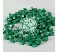 200 piezas de sellos de cera con cuentas para estampillas, laca de cera para sellos, lacado retro dorado para bodas, cumpleaños, fabricación de tarjetas - B7-200PCS