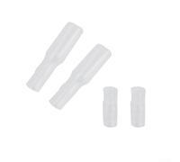 200 piezas latón macho/hembra prensado en frío conector conector con manguitos aislantes para cables 0.0-2.5mm - 50 juegos (3.9mm macho + 4.0mm hembra)