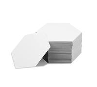 200 Piezas Paper Piecing Patchwork, 3,8cm Plantillas de Papel Hexagonales Plantillas Paper Piecing Formas de Piezas de Papel para Acolchado Suministros para Empalme Patchwork