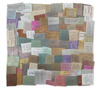 200 Piezas Pegatinas de Versículos Bíblicos Pegatinas de Fe Religiosa de Jesús Pegatinas de Diario Inspiradoras de Biblia de Estilo Retro Máquina de Escribir Álbum de Recortes Journaling Stickers
