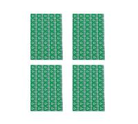 200 Piezas SOT23 SOT23-3 Gira SIP3 Doble Cara SMD Gira DIP SIP3 Adaptador Placa Convertidora SOT SIP IC Enchufe PCB Tablero DIY Kit