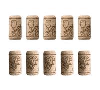 200 Piezas TapóN de Corcho para Vino TapóN para Botella de Vino Herramienta de Barra Cierre de Botella Cubierta de Sellado de Madera