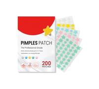 200 Pimple Patches Parches,Impermeable Invisible Estrellas para Granos Parches Acne con Aceite Árbol De Té y Ácido Salicílico Diurno y Nocturno,Suavizan Eficazmente La Reparación De La Piel Del Acné