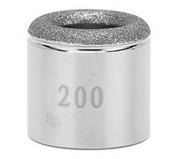 200# Puntas De Microdermoabrasión, Microdermoabrasión De Diamante De Acero Inoxidable, Accesorio De Cabeza De Dermoabrasión De Repuesto, Seguro Sin Partículas Volando