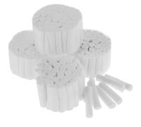 200 Rollos de Algodón Blanco para Tatuar Labios, Control Oral | Algodón Desengrasado, Uso en Casa y Alivio, para Pigmentos Cosméticos, Seco y Transpirable