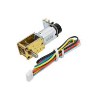 (200 rpm) motorreductor DC 12 V motor de engranaje helicoidal con codificación