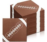 200 servilletas de fútbol de 3 capas para fiesta de cumpleaños, servilletas de papel desechables, servilletas de papel para retocar deportes, juego de fútbol, cóctel, fiesta, almuerzo, decoración de mesa (fútbol)
