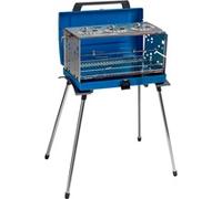 200 SGR Parrilla Mesa Gas Azul, Plata 5200 W azul/Plateado, 5200 W, Parrilla, Gas, 378 g/h, 53 x 29 mm, Mesa