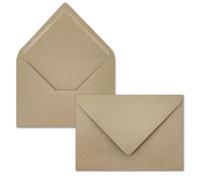 200 sobres B6, 17,5 x 12,5 cm, cierre húmedo con solapa puntiaguda, 120 g/m², para bodas, tarjetas de felicitación, invitaciones