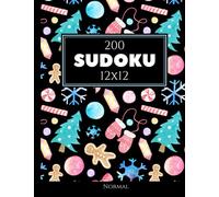 200 Sudoku 12x12 normal Vol. 15: con soluciones y rompecabezas adicionales